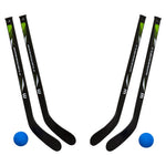 Winnwell Double Mini Quiknet Hockey Set - 2 Mini Sticks & 2 Balls