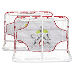Winnwell Double Mini Quiknet Hockey Set - 2 Mini Sticks & 2 Balls