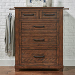 Alpine Ridge Rustic Solid Wood 6-piece King Bedroom Set