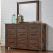 Alpine Ridge Rustic Solid Wood 6-piece Queen Bedroom Set