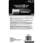 Duracell CopperTop AAA Batteries with PowerBoost Ingredients, 40 count
