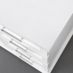 OVE Decors Leila 42 in. Vanity in White with White Engineered Stone Top