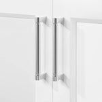 OVE Decors Leila 42 in. Vanity in White with White Engineered Stone Top