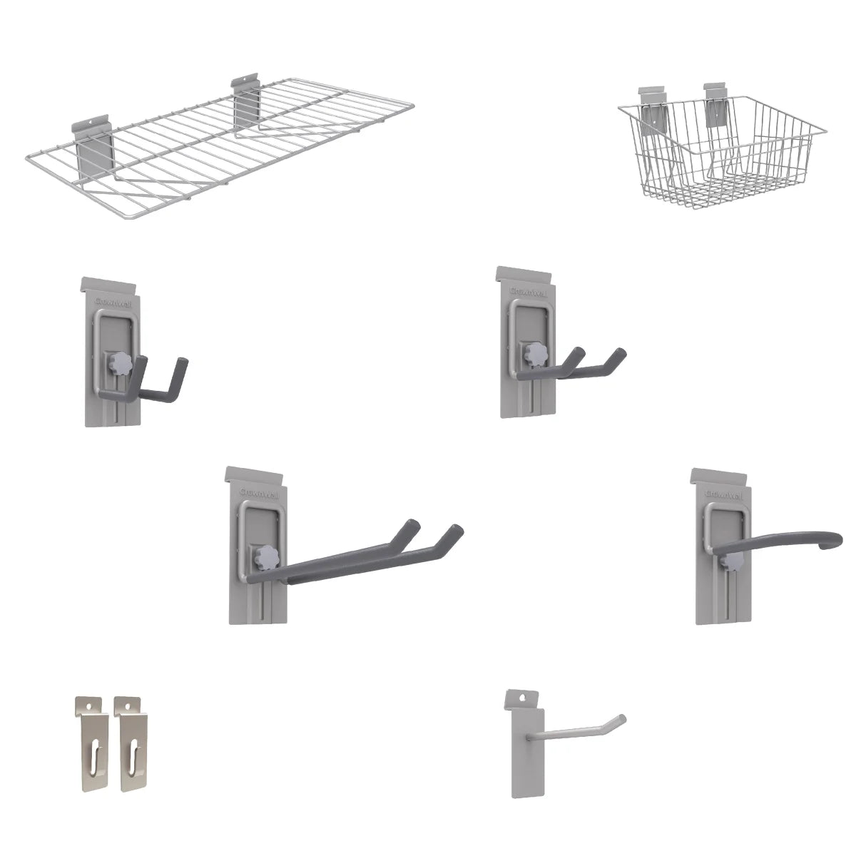 CrownWall Slatwall Supreme Organization Wall Panel Bundle