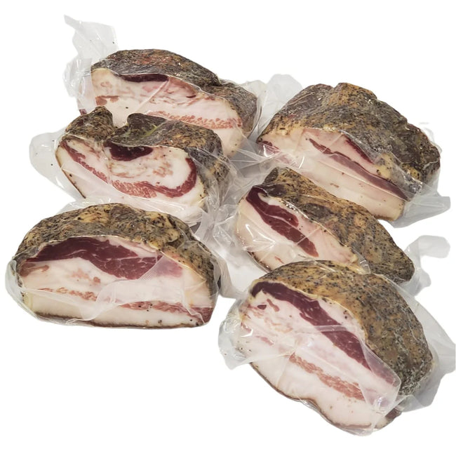 San Pietro Guanciale Cured Pork Jowl, 6 × 285 g