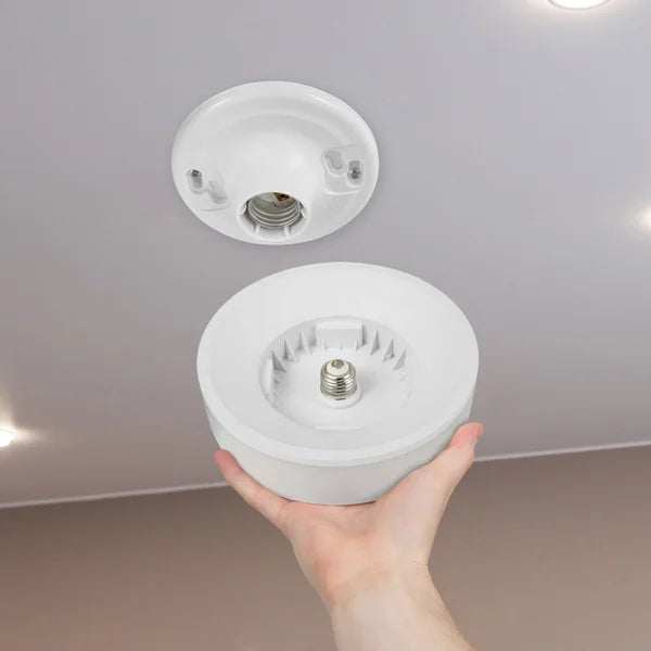 Luminus 30W LED Dimmable 8 in. Flush Mount Light Bulb E26 3000 Lumens 4000K, 2-pack