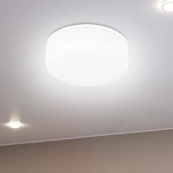 Luminus 30W LED Dimmable 8 in. Flush Mount Light Bulb E26 3000 Lumens 4000K, 2-pack