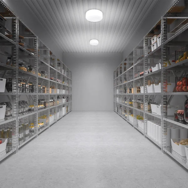 Luminus 30W LED Dimmable 8 in. Flush Mount Light Bulb E26 3000 Lumens 4000K, 2-pack