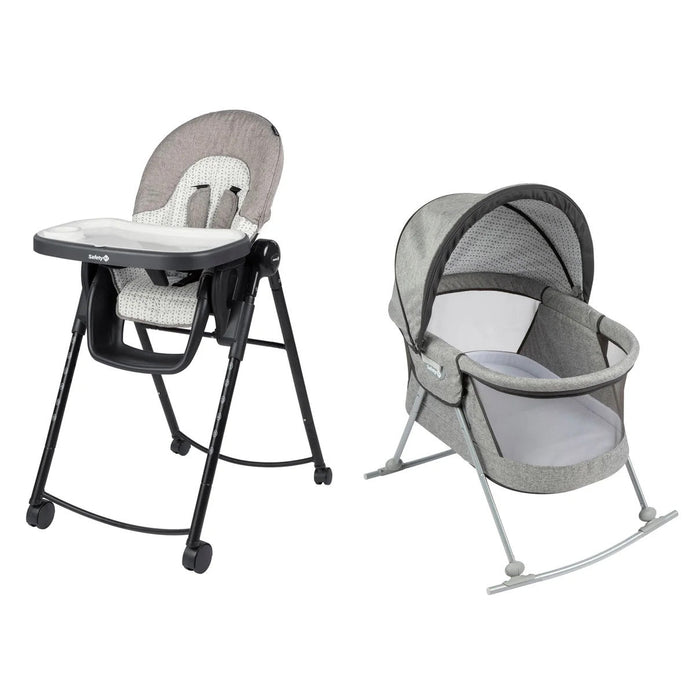 Safety 1st Pathways Home 2-piece Set, Highchair and Bassinet