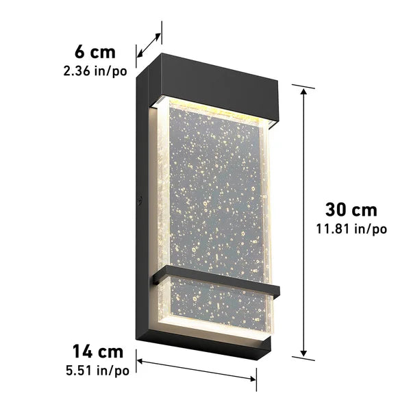 Artika Skyler Outdoor Wall Lamp With Color Changing Technology