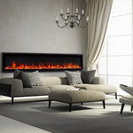 Paramount Kennedy II 182.9 cm (72 in.) Wall Mounted Electric Fireplace