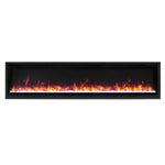 Paramount Kennedy II 182.9 cm (72 in.) Wall Mounted Electric Fireplace