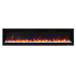 Paramount Kennedy II  182.9 cm (72 in.) Wall Mounted Electric Fireplace