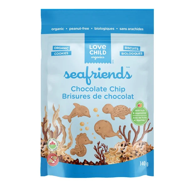 Love Child Organics Seafriends Cookies Variety Pack, 12 × 140 g