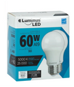 Luminus LED A19 Dimmable  Omni Bulb 60W 800 lumens 5000K, 12 pack