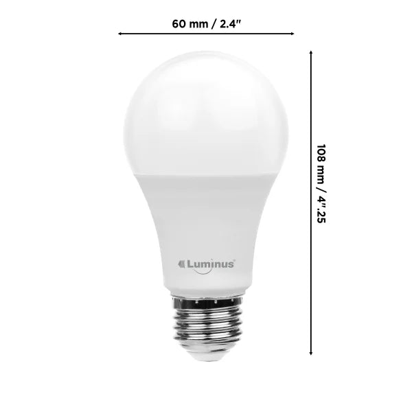 Luminus LED A19 Dimmable  Omni Bulb 60W 800 lumens 5000K, 12 pack