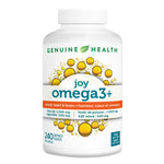 Genuine Health joy omega3+ Fish Oil Supplement - 240 Softgels
