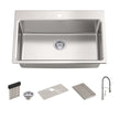 Kohler Pro Function Dual Mount Single Bowl Kitchen Sink Work Station