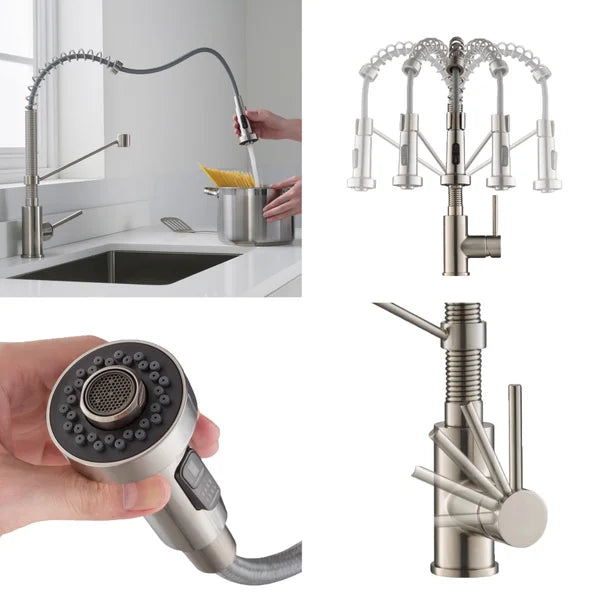 KRAUS 30 in. Undermount Kitchen Sink with Faucet and Accessories