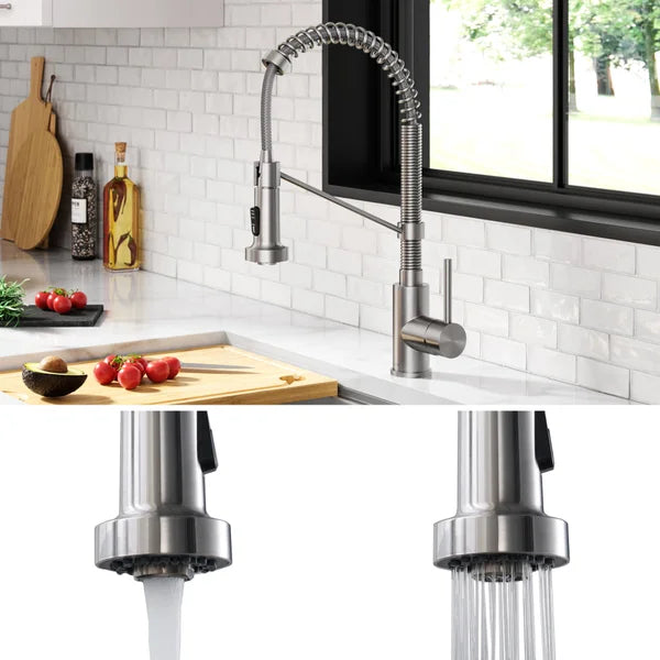 KRAUS 32 in. Workstation Undermount Sink with Faucet and Accessories