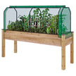 Elevated Cedar Planter 23