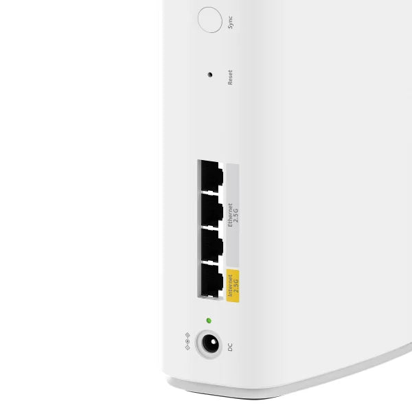 Netgear Orbi RBE773-100CNS Wi-Fi 7 Mesh System Router, 3-pack