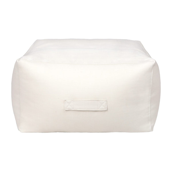 Norka Living Beka Off-White Bean Bag Ottoman