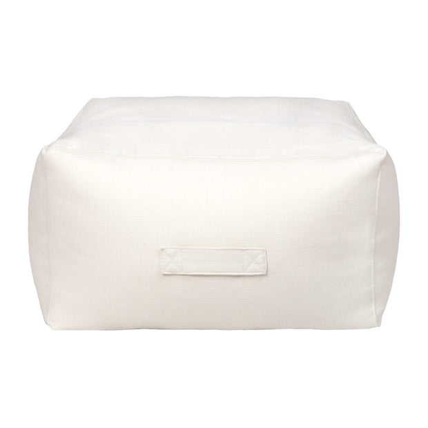 Norka Living Beka Off-White Bean Bag Ottoman