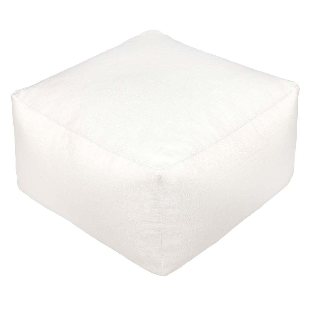 Norka Living Beka Off-White Bean Bag Ottoman