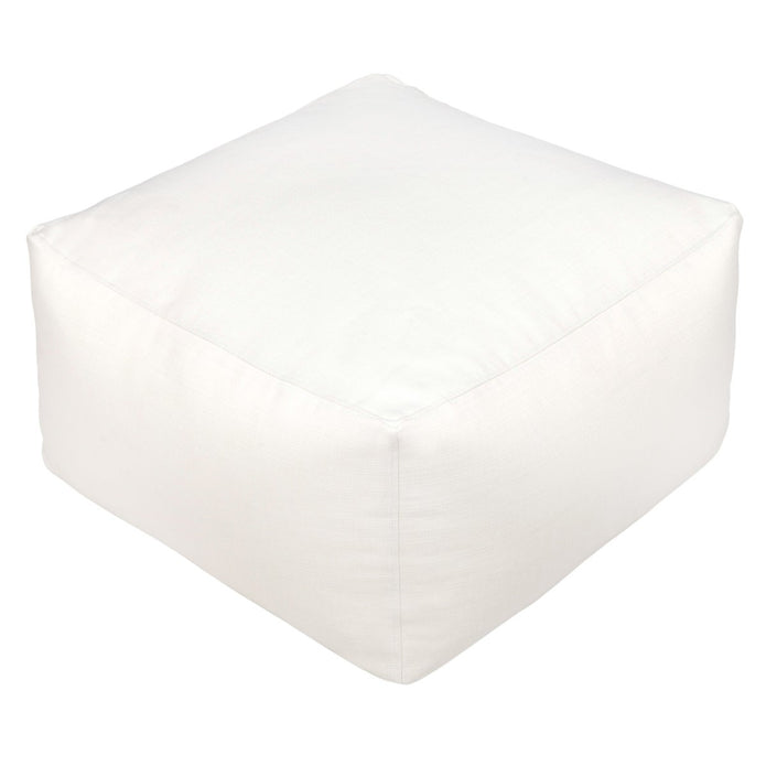 Norka Living Beka Off-White Bean Bag Ottoman