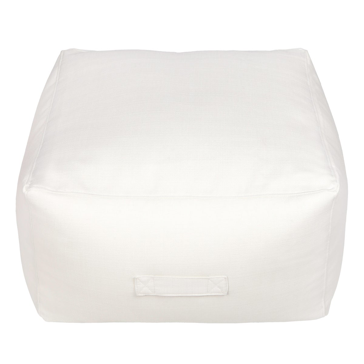 Norka Living Beka Off-White Bean Bag Ottoman