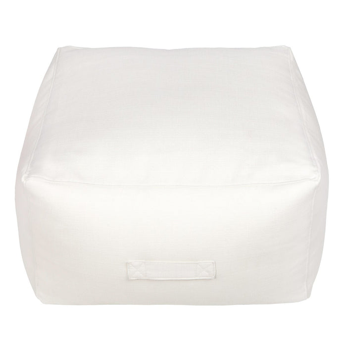 Norka Living Beka Off-White Bean Bag Ottoman