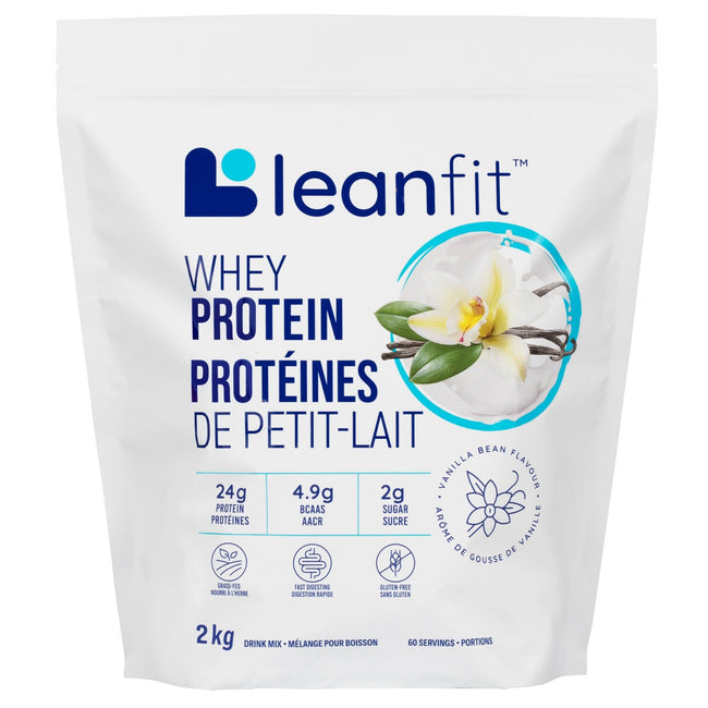 Leanfit Whey Protein, Vanilla, 2 kg