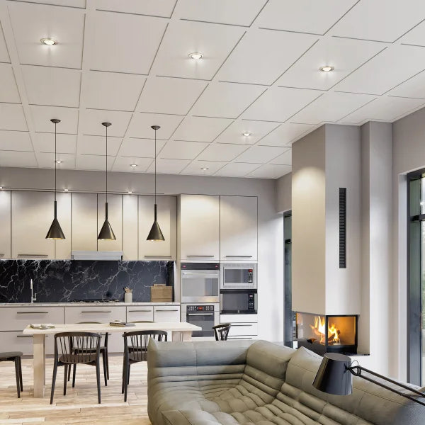 Embassy Suspended 2ft x 4ft Ceiling Kit Covering 150 square feet