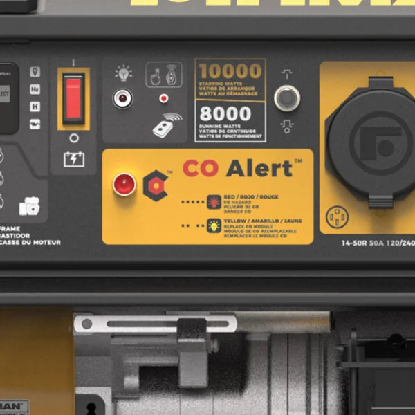Firman 10,000W/8,000W Portable Generator with CO Shut Off