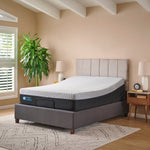 Sealy Posturepedic Luxury Hybrid Oceane 36.8 cm (14.5 in.) Firm Mattress with Adjustable Base