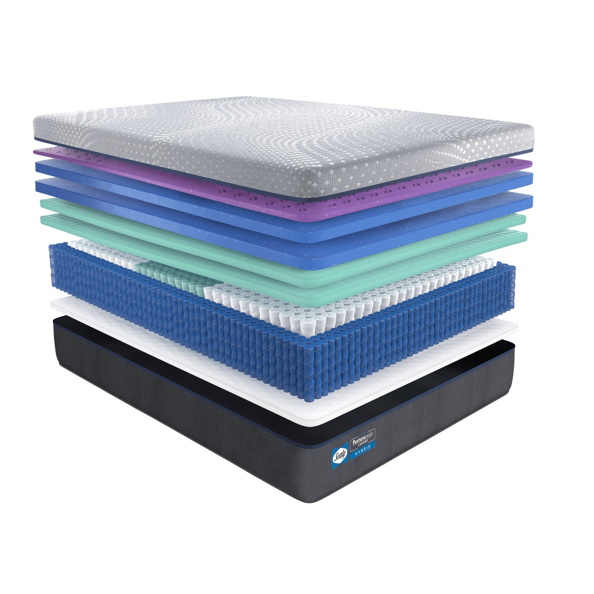 Sealy Posturepedic Luxury Hybrid 1100 Series Oceane Plush Mattress or Set