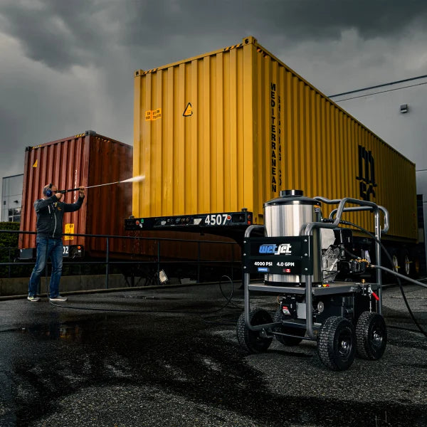 WetJet 4000 PSI 4 GPM Hot Water Pressure Washer