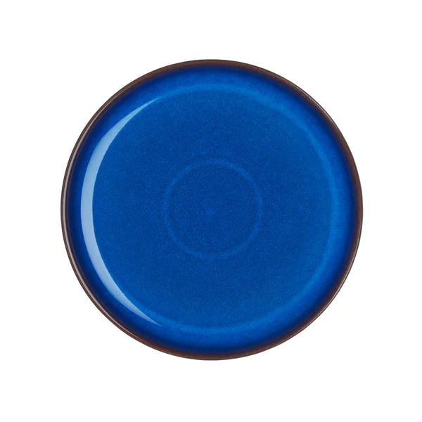 Denby Imperial Blue Stoneware Dinnerware Set, 12-pieces