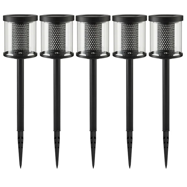 Solar LED Pathway Lights, 5 pack