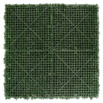 Golden Select Boxwood Artificial Hedge Panel with Lights - 4 Pack