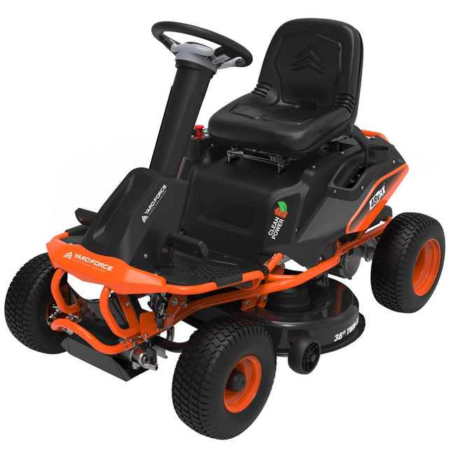 38" 48V Cordless Electric Riding Lawn Mower