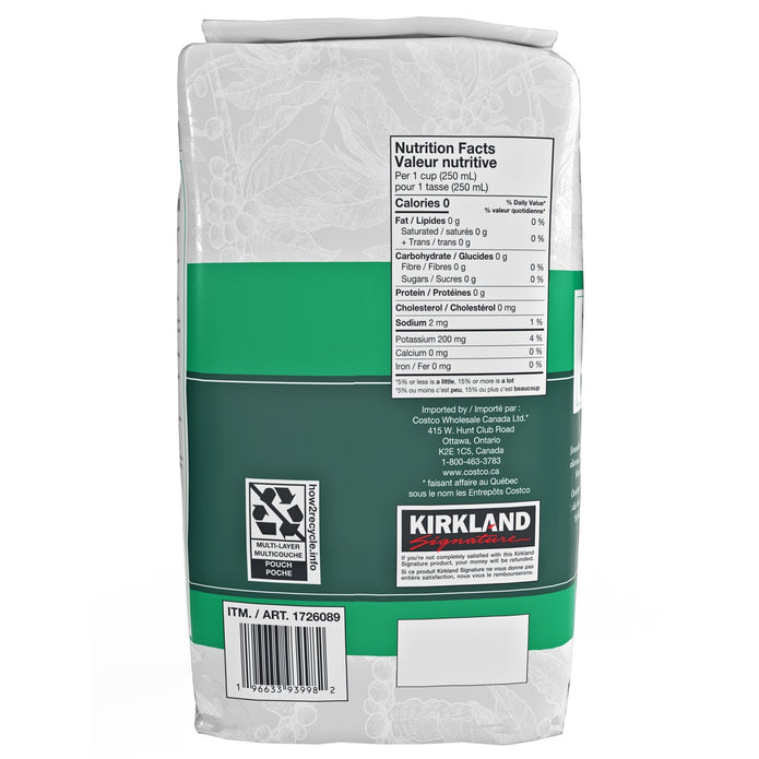 Kirkland Signature Whole Bean Coffee House Blend, 1.13 kg