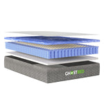 GhostBed 25.4 cm (10 in.) Short Hybrid RV Mattress