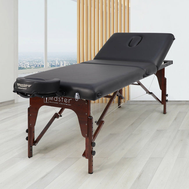Master SomeRest Salon 30-in. Portable Massage Table Bundle
