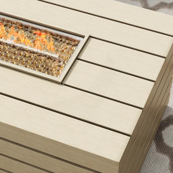 Eden 8-piece Patio Conversation Set with Fire Table