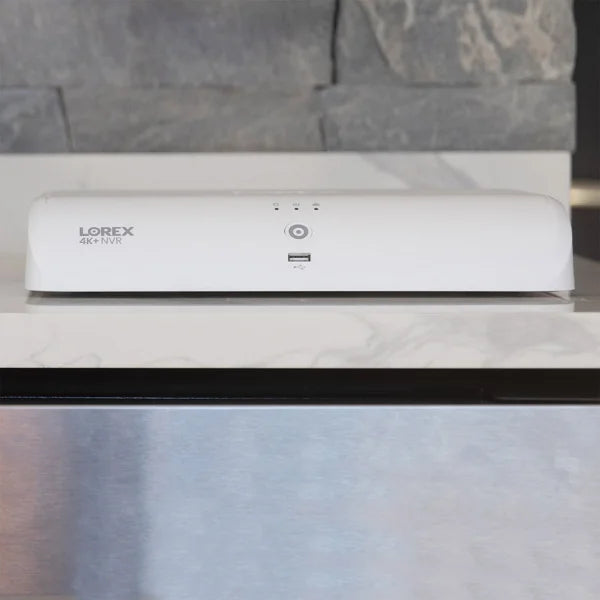 Lorex Fusion 4K+ 16-Channel 2TB Wired NVR System with 4 Bullet and 2 Dome IP Cameras