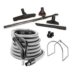 Johnny Vac - Central Vacuum Kit 700 Airwatts with 2 Complete Sets of Accessories