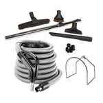 Johnny Vac - Central Vacuum Kit 700 Airwatts with 2 Complete Sets of Accessories