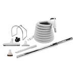Johnny Vac - Central Vacuum Kit 700 Airwatts with 2 Complete Sets of Accessories